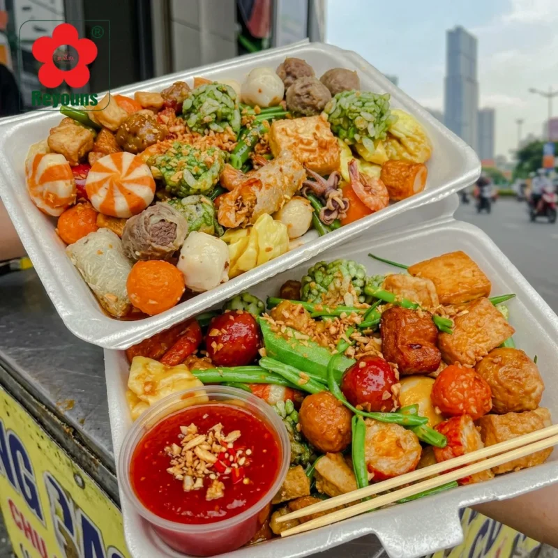 Hình ảnh các loại cá viên chiên