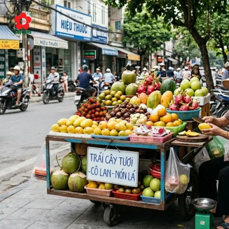 Kinh nghiệm bán trái cây vỉa hè, lề đường hút khách cho người mới
