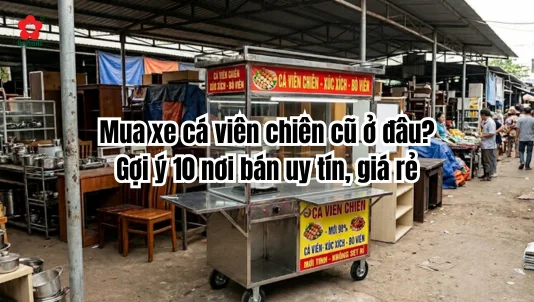 Mua xe cá viên chiên cũ ở đâu ? Gợi ý 10+ nơi bán uy tín, giá rẻ