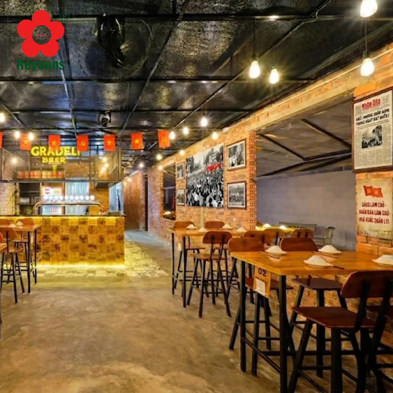 5+ ý tưởng trang trí quán nhậu 30 4 ấn tượng, tiết kiệm chi phí