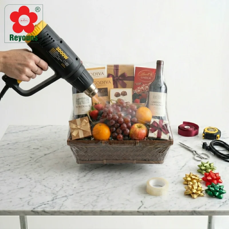 Hướng dẫn cách sử dụng màng co gói quà từ A-Z đẹp như ngoài tiệm