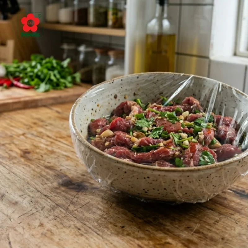 Màng bọc thực phẩm Phú Đạt bền dẻo, tiện lợi và an toàn khi dùng hằng ngày