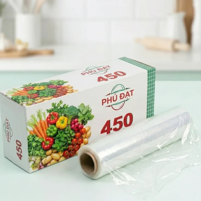Màng bọc thực phẩm Phú Đạt an toàn, dẻo dai, giá sỉ tốt